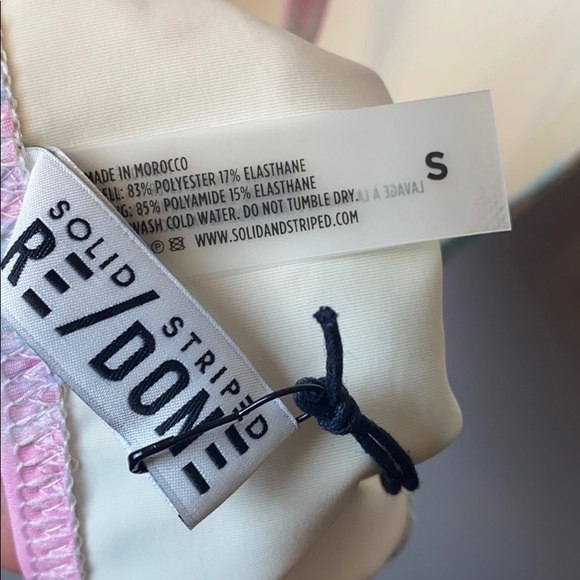 Re/Done Solid & Striped | Venice swimsuit - Picture 6 of 6